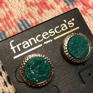 Francesca’s Drusy Earrings